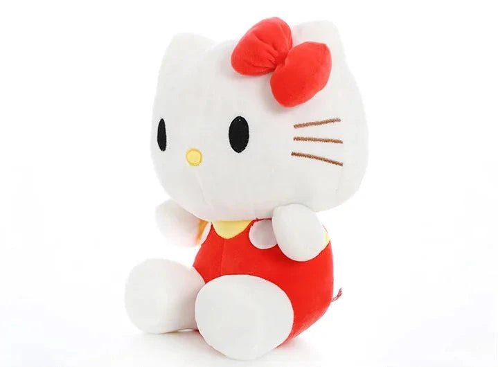 Boneca de pelúcia tamanho grande adorável sanrio pelúcia olá kitty, brinquedo animal ragdoll - PrimeImpérios